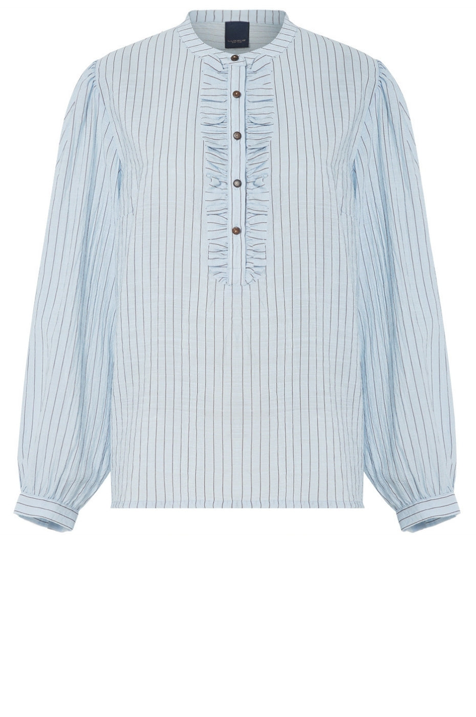 LUXZUZ // ONE TWO Anso Blouse Blouse 503 Blue Fog