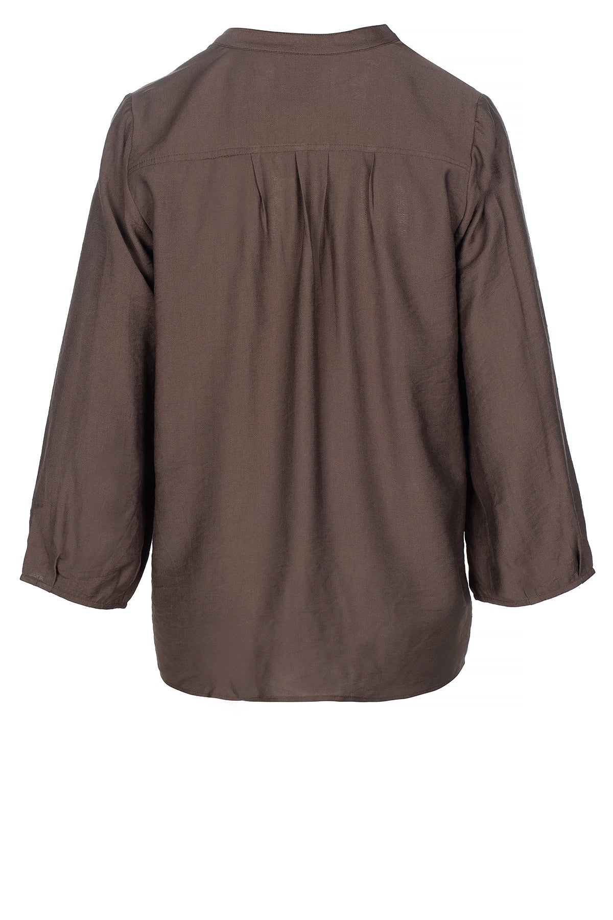 LUXZUZ // ONE TWO Ariago Shirt Shirt 788 Chocolate Chip