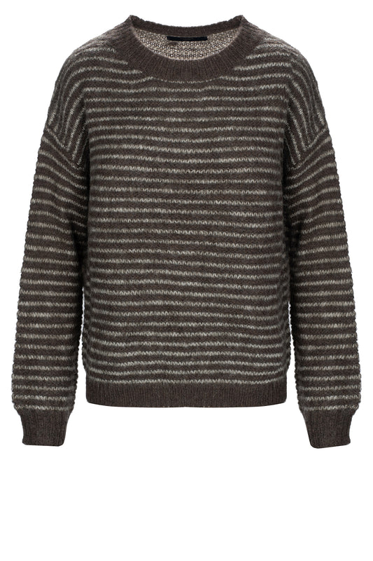 LUXZUZ // ONE TWO Asra Knit Knit 788 Chocolate Chip