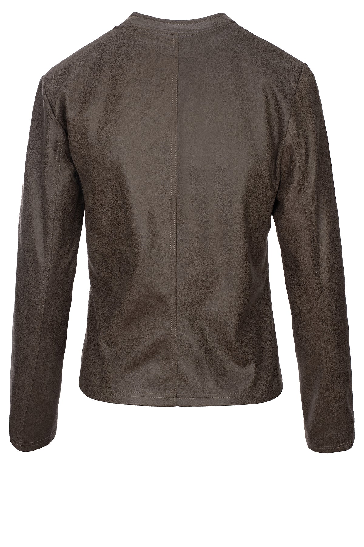 LUXZUZ // ONE TWO Athena Faux Leather Jacket Jacket 653 Capers