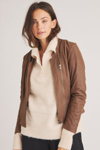 Athena Kunstlederjacke - Karaffe