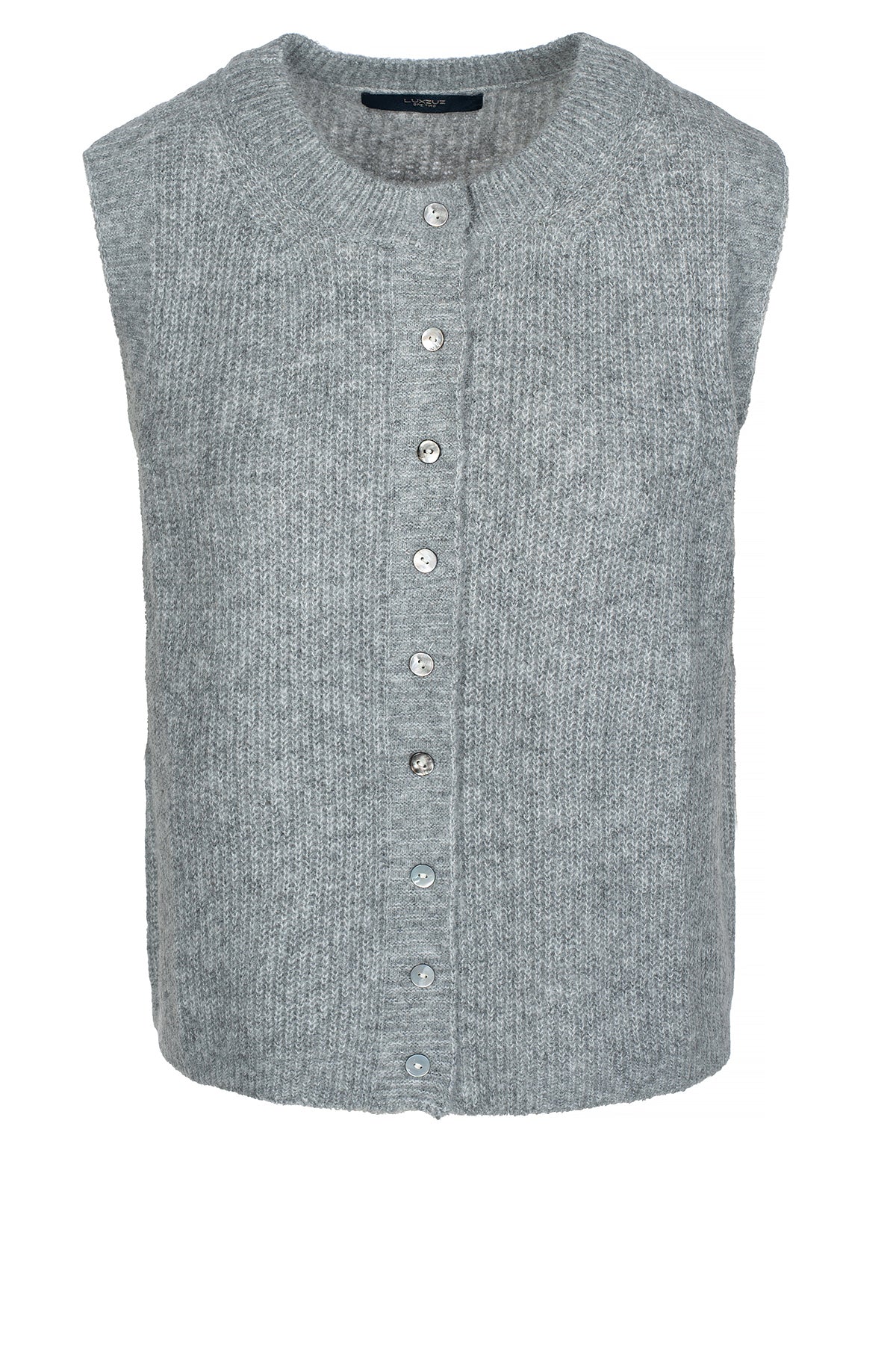LUXZUZ // ONE TWO Bit Knit Knit 808 Light Grey Melange