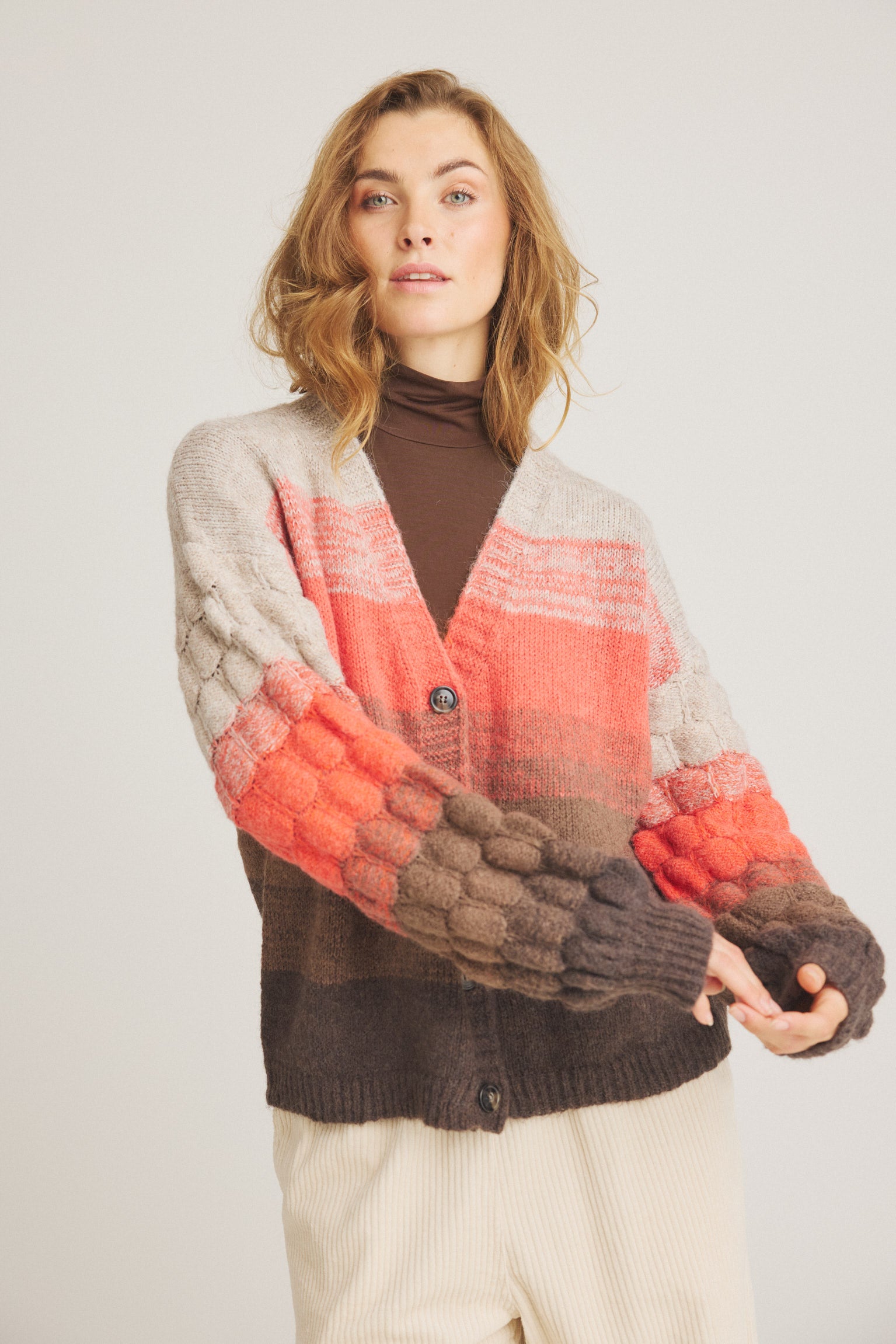 LUXZUZ // ONE TWO Calina Knit Knit 230 Emberglow