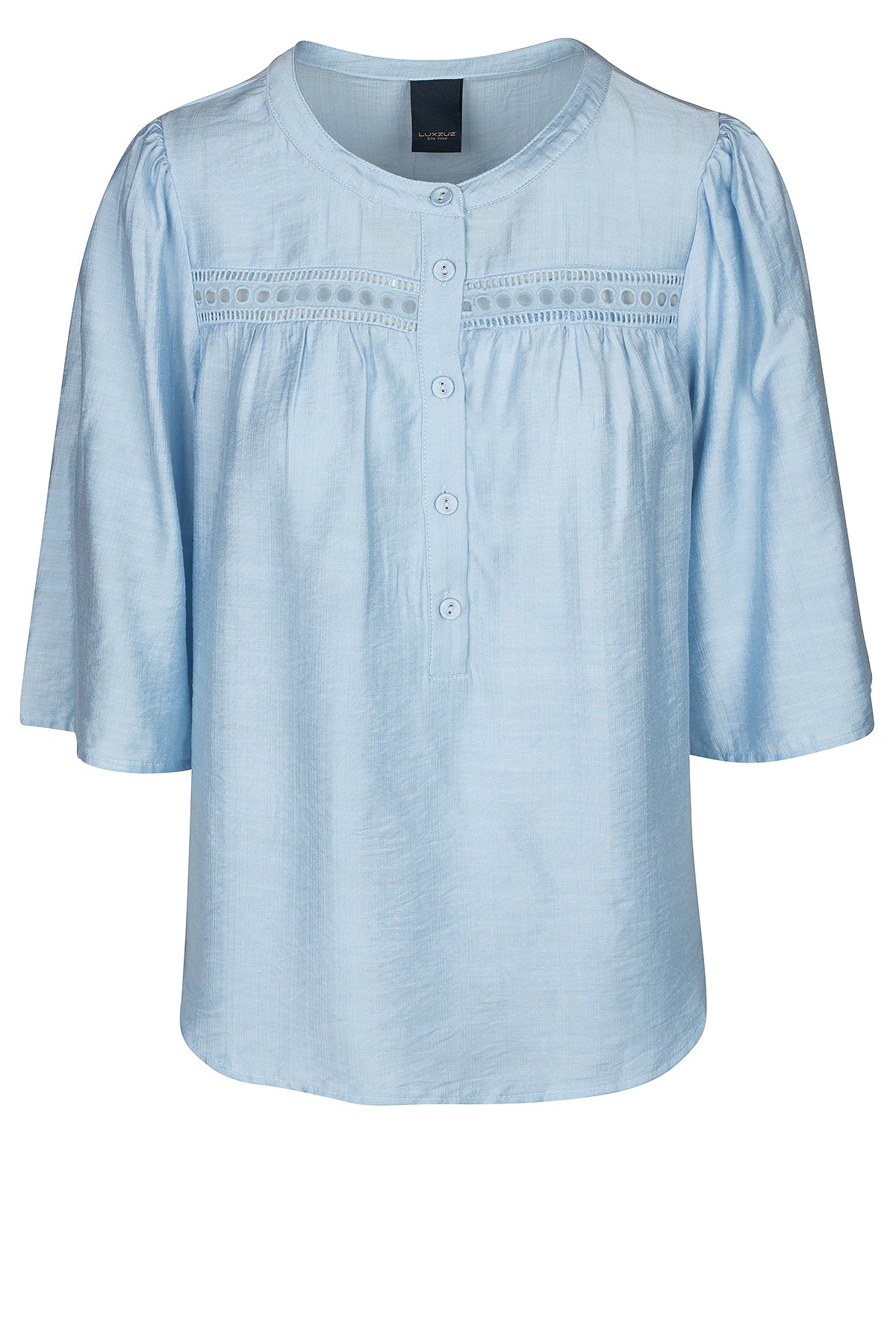 LUXZUZ // ONE TWO Carolanti Blouse Blouse 510 Chambray Blue