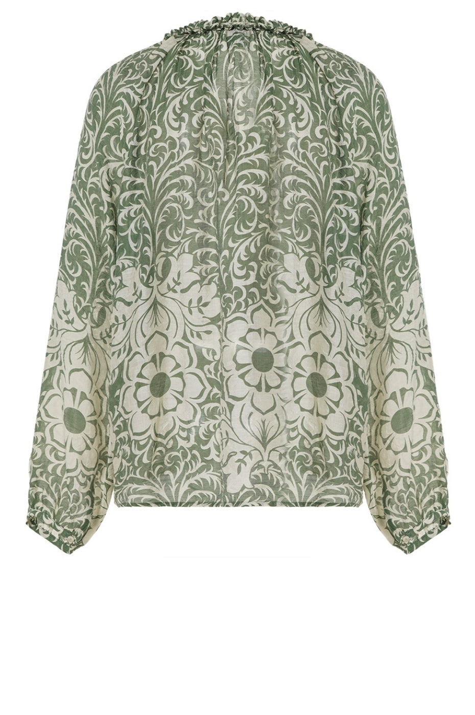 LUXZUZ // ONE TWO Chalina Shirt Shirt 631 Bronze Green