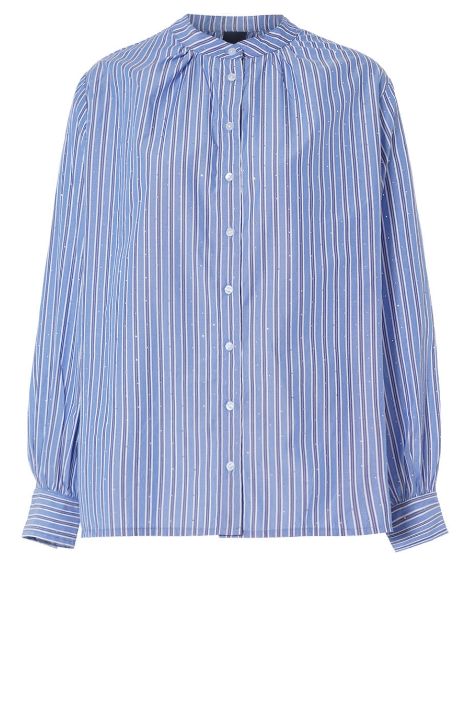 LUXZUZ // ONE TWO Christin Shirt Shirt 585 Blue Bonnet