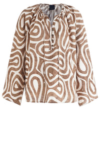 Eivoa Bluse - Sepia
