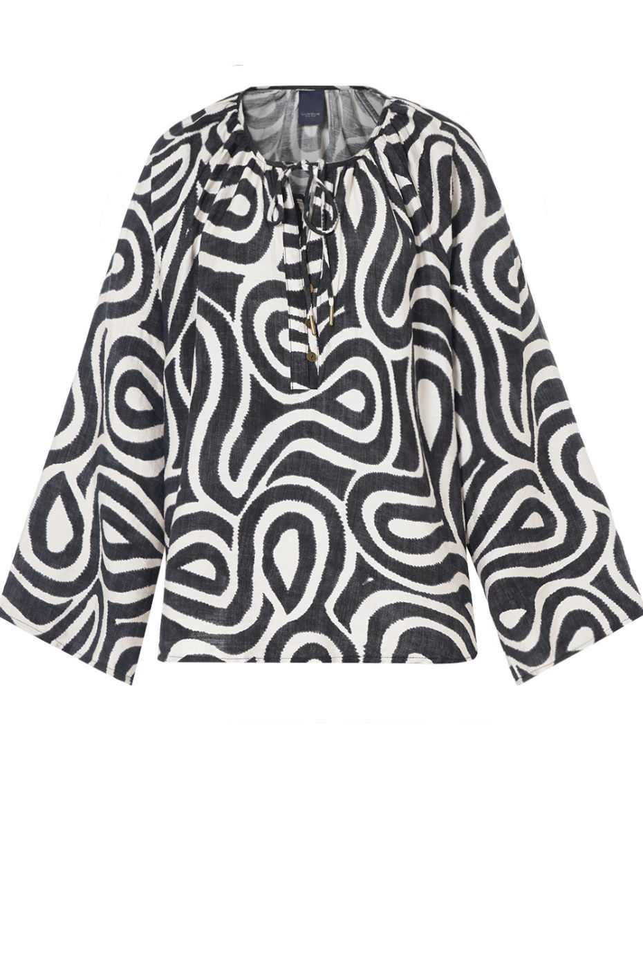 LUXZUZ // ONE TWO Eivoa Blouse Blouse 888 Phantom