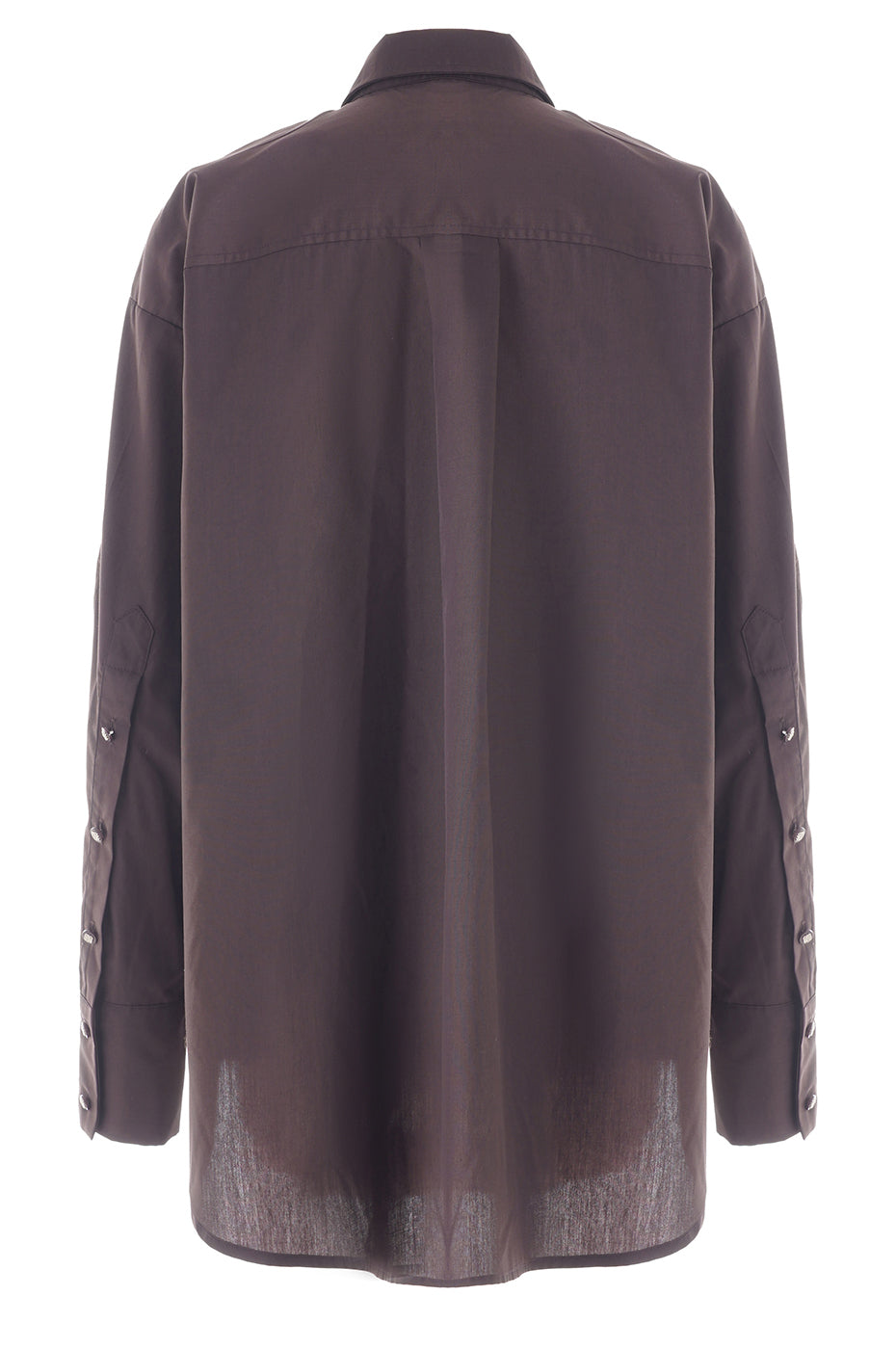 LUXZUZ // ONE TWO Gertanturo Shirt Shirt 793 Chocolate Plum