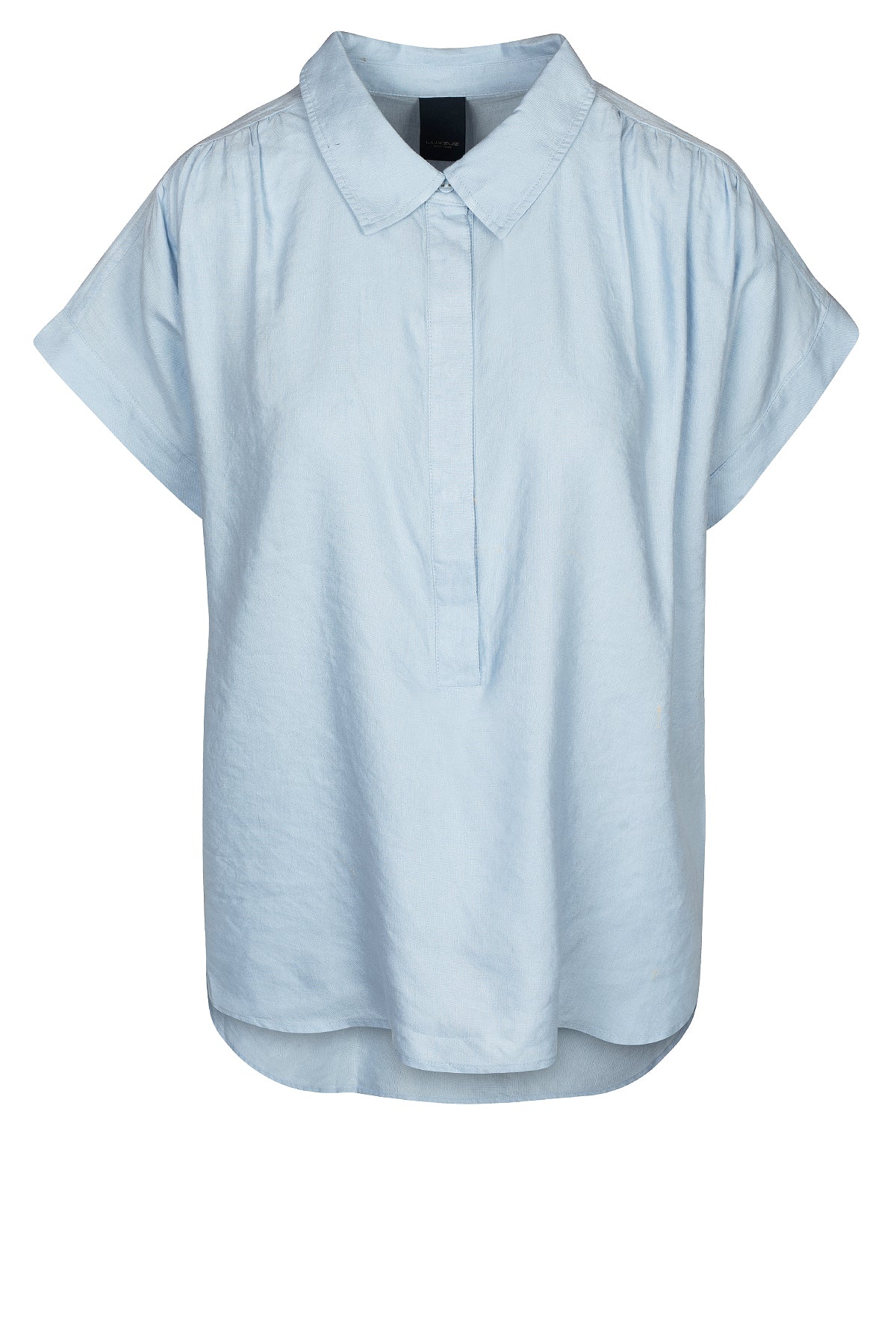 LUXZUZ // ONE TWO Jardine Blouse Blouse 511 Brunnera Blue