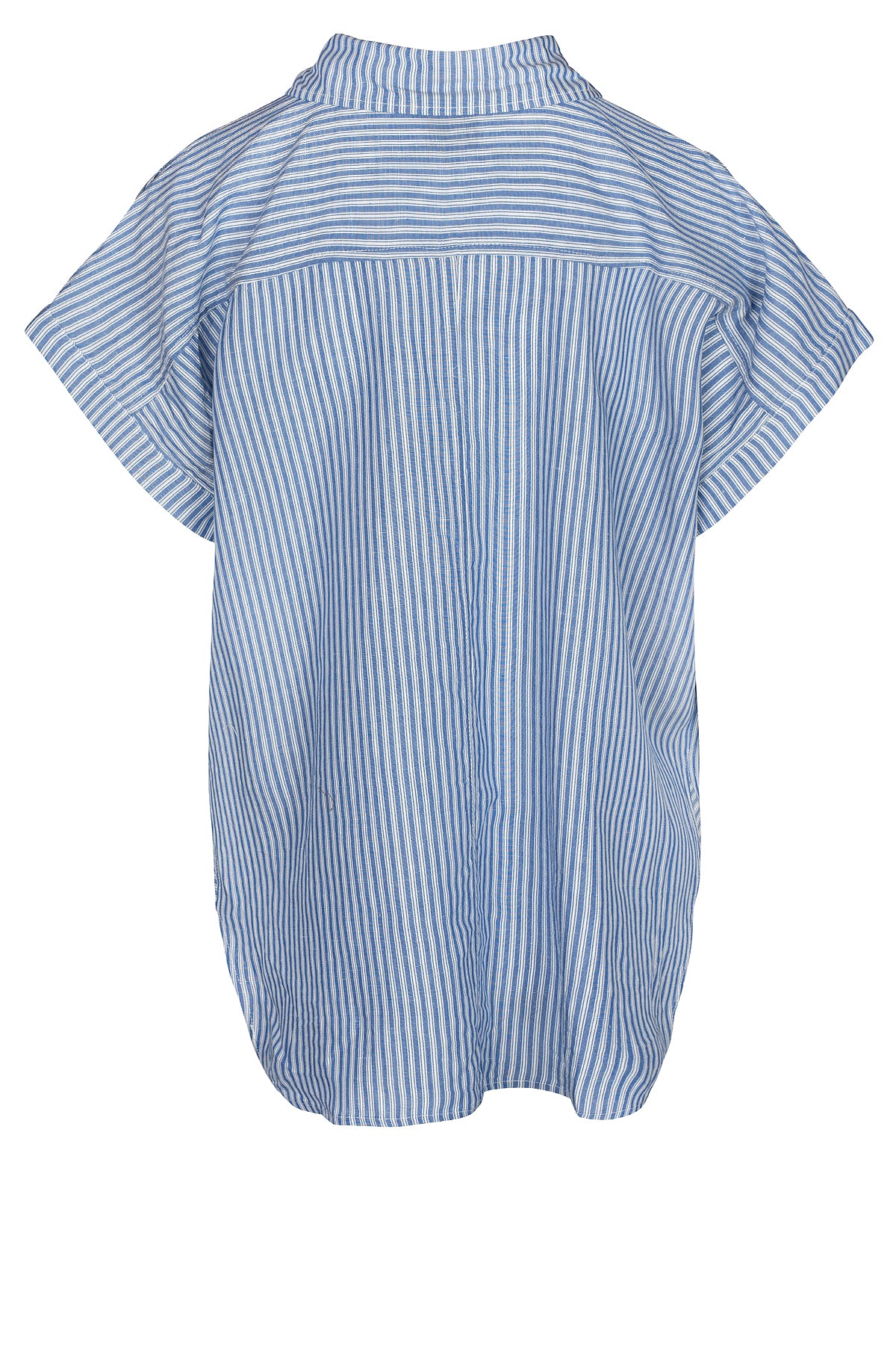LUXZUZ // ONE TWO Jardine Blouse Blouse 523 Baja Blue