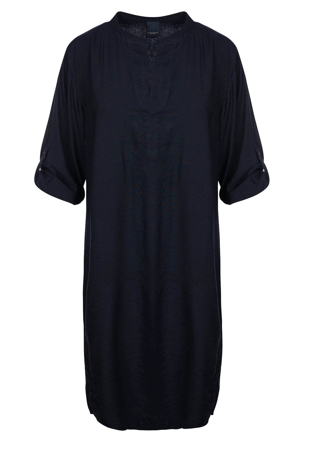LUXZUZ // ONE TWO Josia Dress Dress 575 Navy Blue