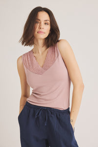 Joy Top - Vintage Rose
