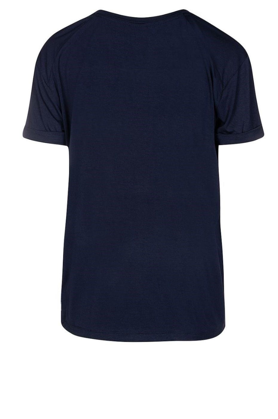 LUXZUZ // ONE TWO Karin Bamboo T-Shirt 577 Night Blue