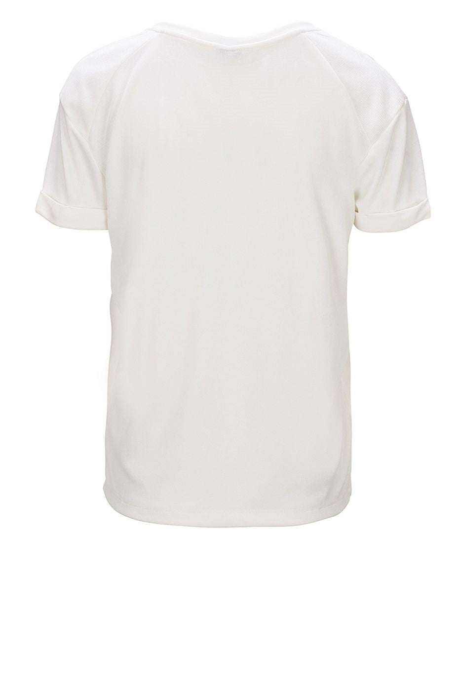 LUXZUZ // ONE TWO Karin Bamboo T-Shirt 737 Cream