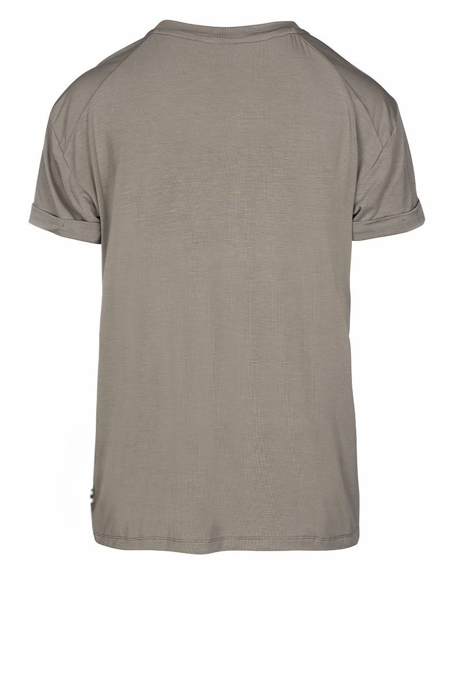 LUXZUZ // ONE TWO Karin Bamboo T-Shirt 815 Moon Mist
