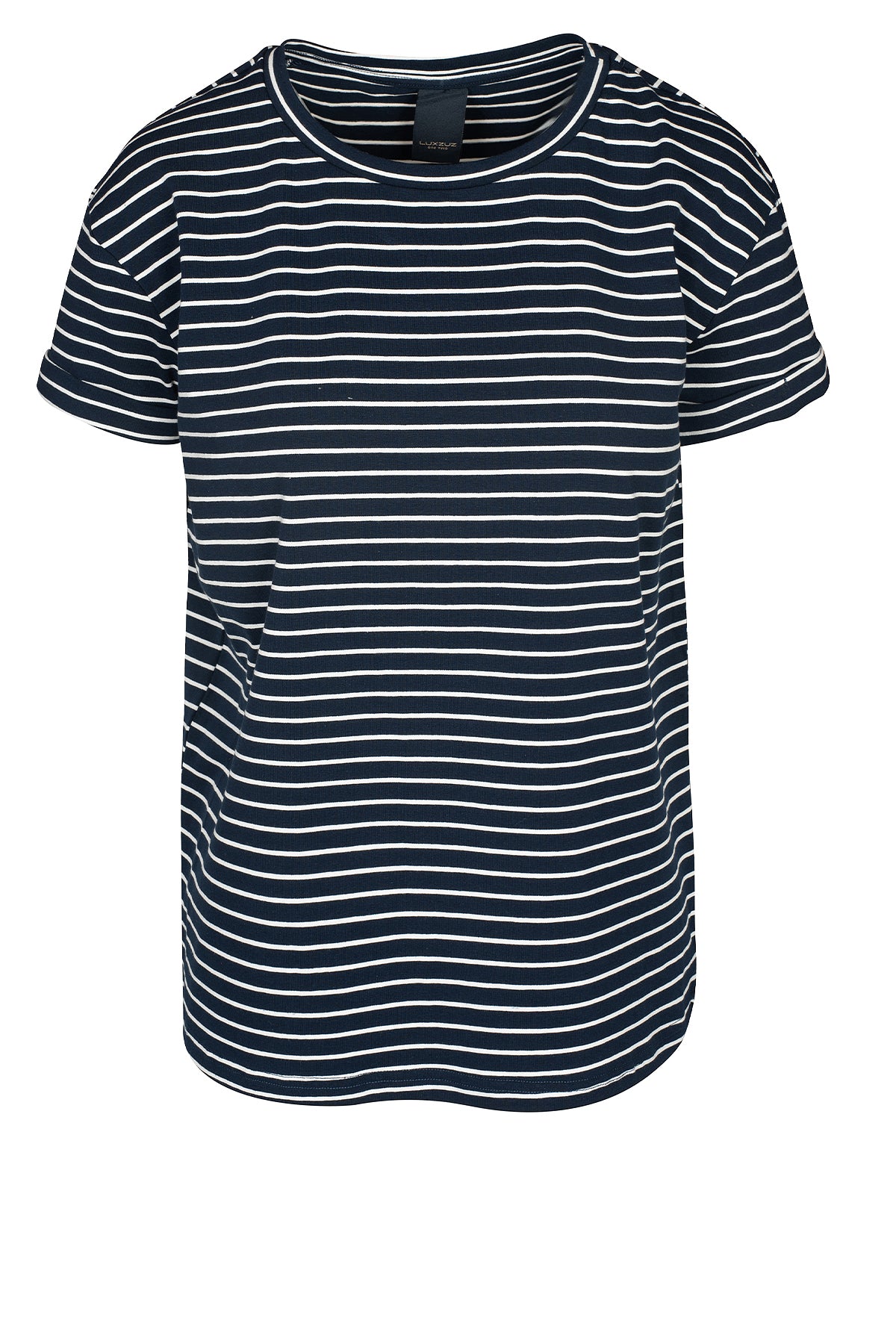 LUXZUZ // ONE TWO Karin T-shirt T-Shirt 575 Navy Blue