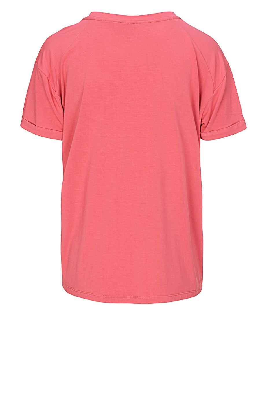 LUXZUZ // ONE TWO Karvi Bamboo T-Shirt 378 Holly Berry