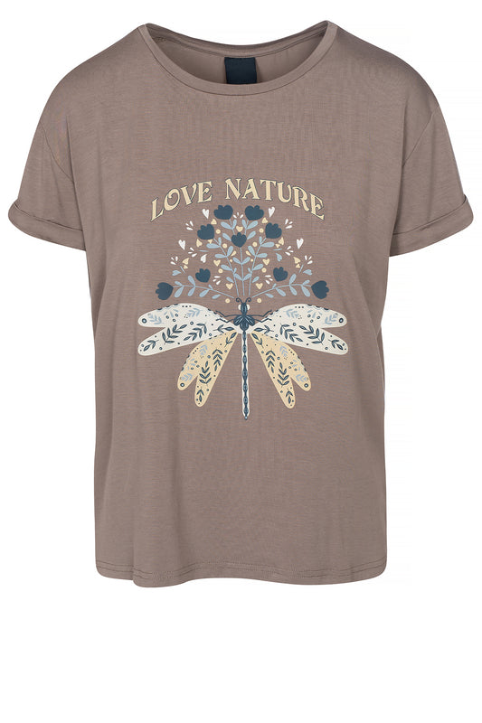 LUXZUZ // ONE TWO Love Nature T-Shirt T-Shirt 765 Drift Wood