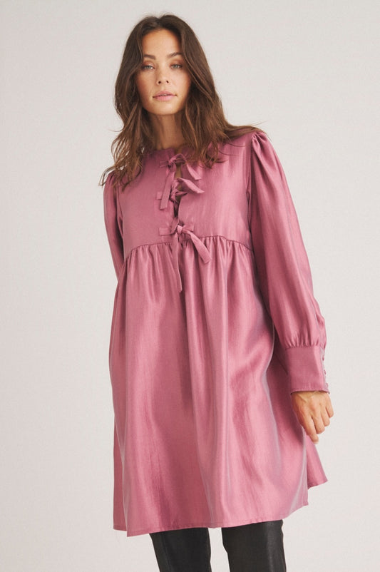 LUXZUZ // ONE TWO Lynetti Dress Dress 338-365 Heather Rose