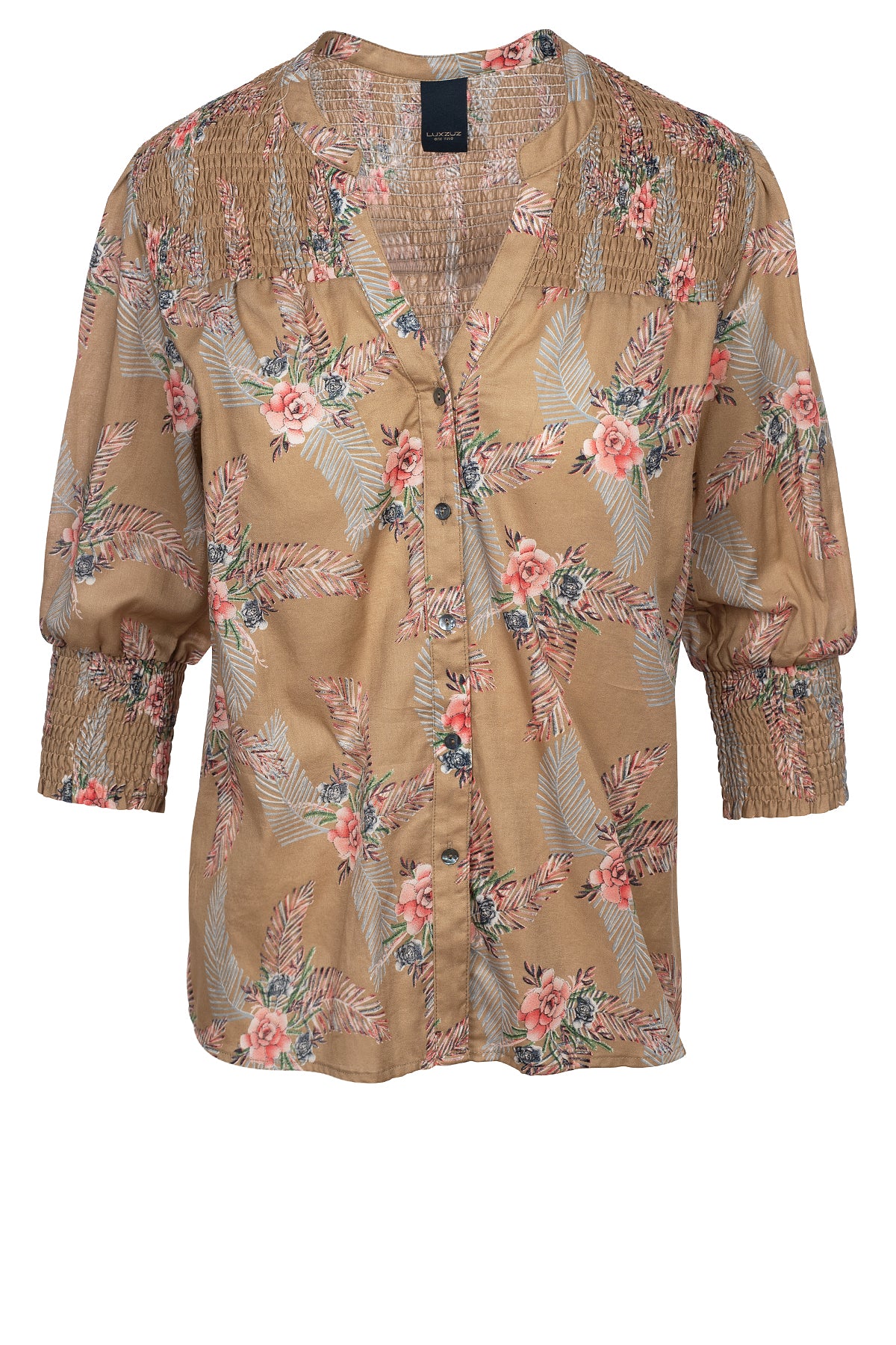 LUXZUZ // ONE TWO Mei Shirt Shirt 759 Light Taupe