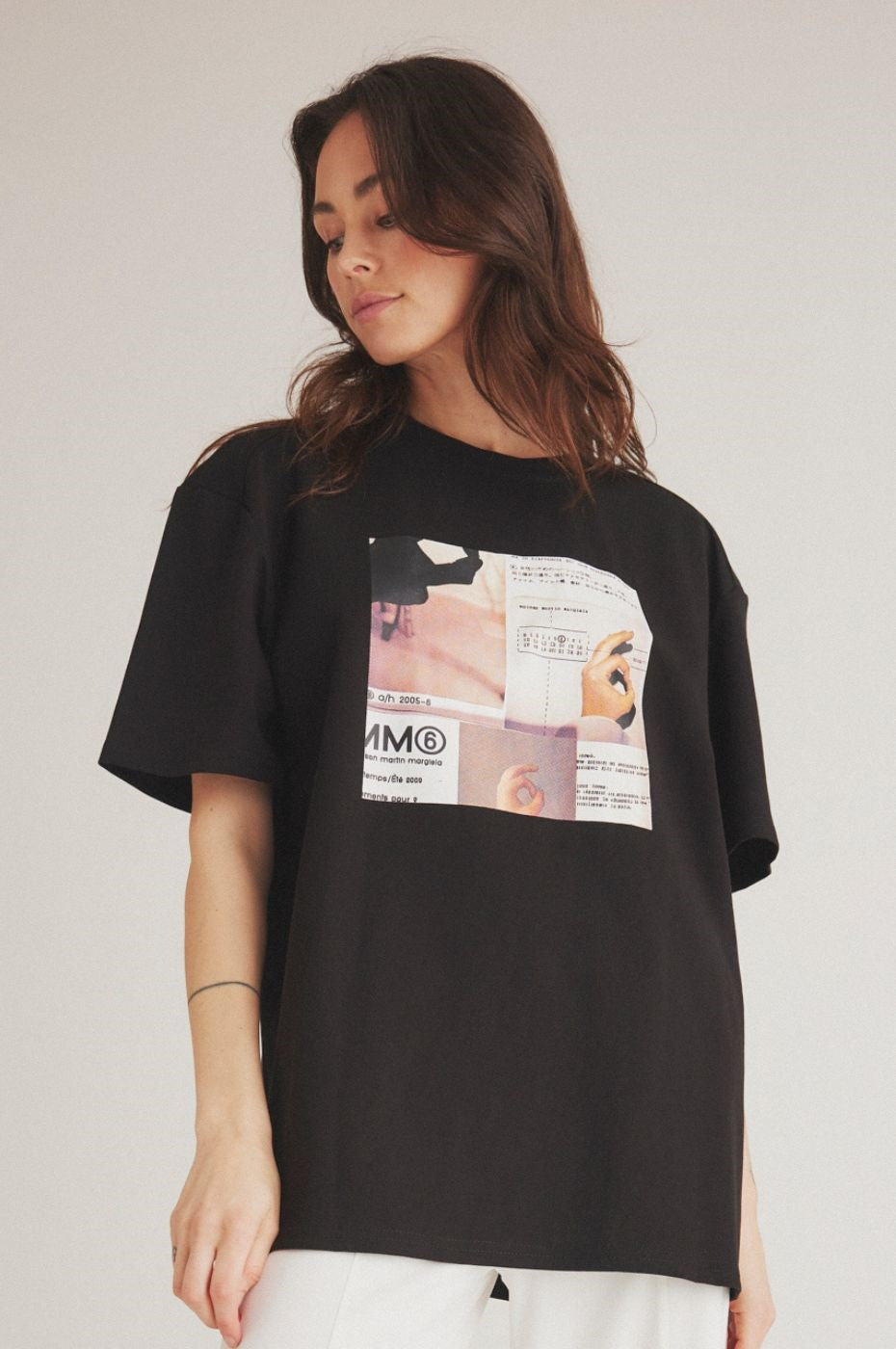 LUXZUZ // ONE TWO Perfi T-Shirt T-Shirt 999 Black