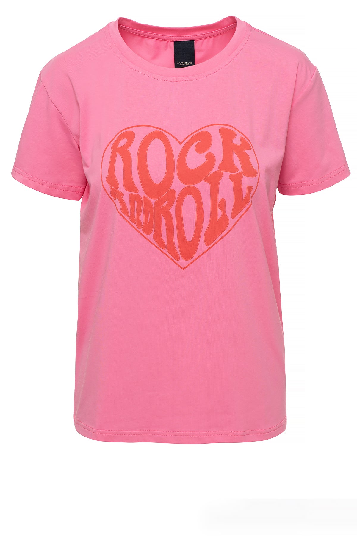 LUXZUZ // ONE TWO Rock & Roll T-shirt T-Shirt 325 Prism Pink