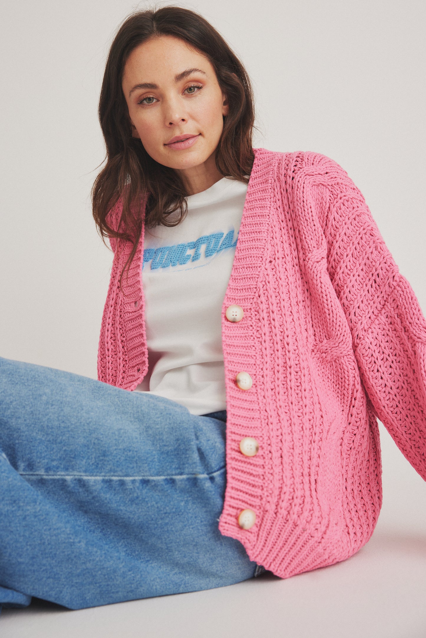 LUXZUZ // ONE TWO Timo T-Shirt T-Shirt 737 Cream