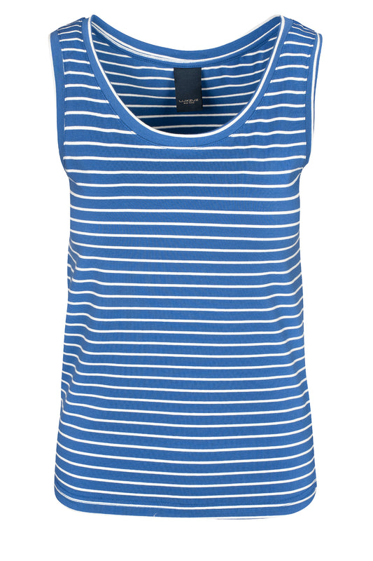 LUXZUZ // ONE TWO Adela Top Top 523 Baja Blue