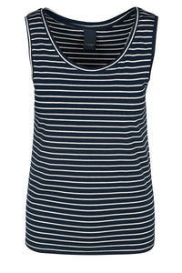 Adela Top - Navy Blue