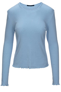 Amar Pointelle T-Shirt - Skyway