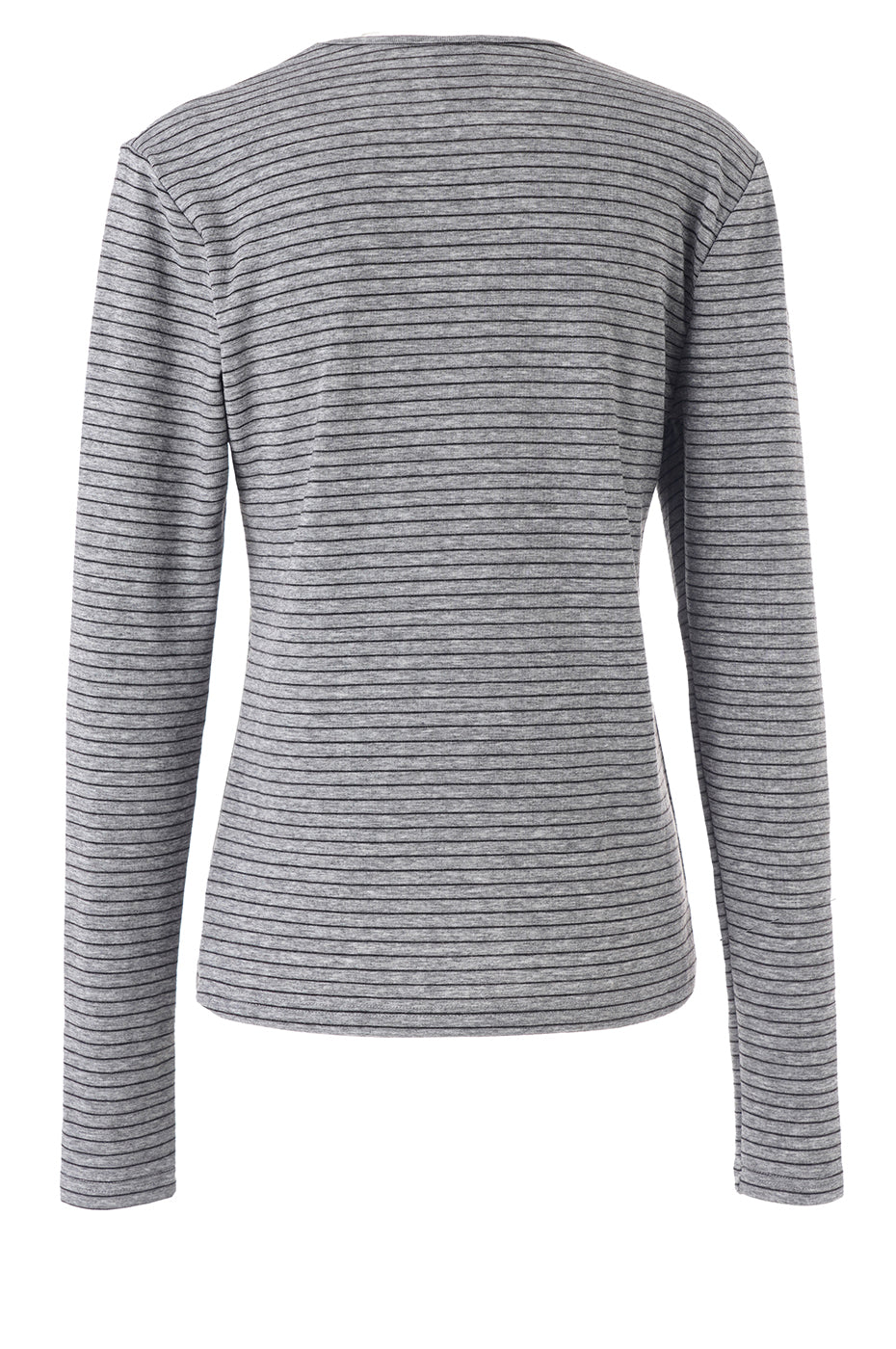 LUXZUZ // ONE TWO Amazig Stripe T-shirt T-Shirt 821 Grey Marl