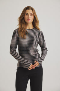 Amazig Stripe T-shirt - Sandshell