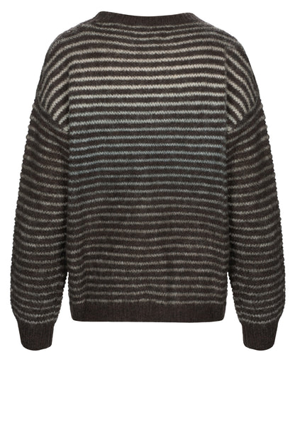 LUXZUZ // ONE TWO Asra Knit Knit 788 Chocolate Chip