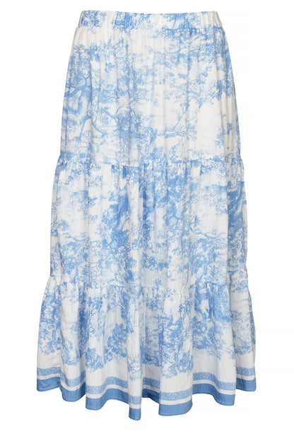 LUXZUZ // ONE TWO Babanis Skirt Skirt 514 Cashmere Blue