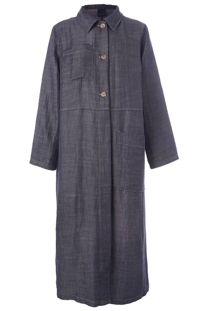 LUXZUZ // ONE TWO Eleta Dress Dress 579 Denim like