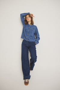 Elida Strick - Antikblau