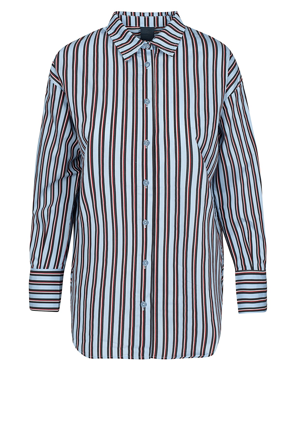 LUXZUZ // ONE TWO Gertantu Shirt Shirt 526 Della Robbia Blue