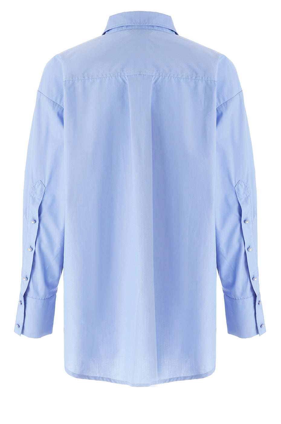 LUXZUZ // ONE TWO Gertanturo Shirt Shirt 539 Bell Air Blue