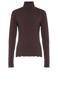 Jachio Bamboo Rollneck - Kaffeebohne