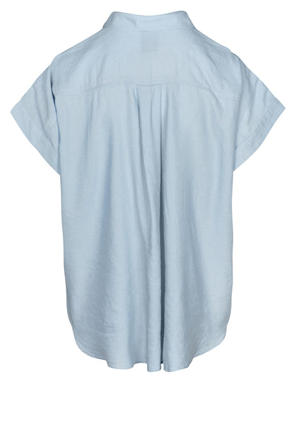 LUXZUZ // ONE TWO Jardine Blouse Blouse 511 Brunnera Blue