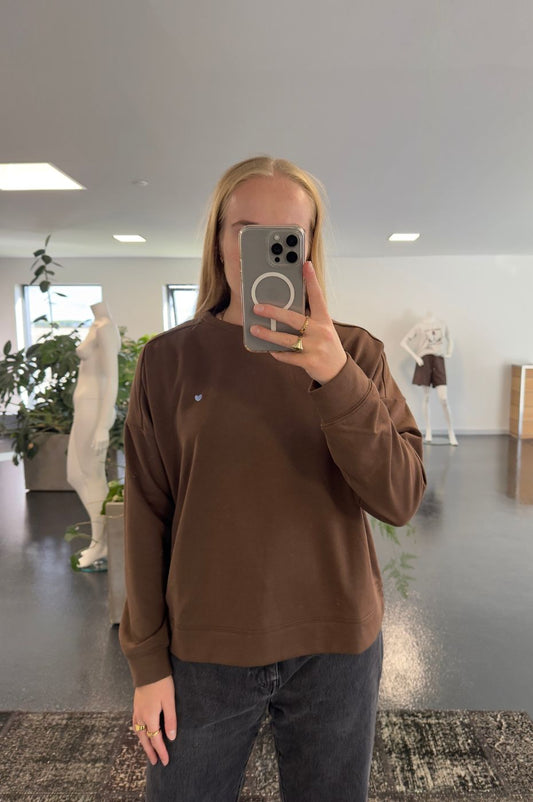 LUXZUZ // ONE TWO Jeanie Sweat Sweat 798 Cocoa Brown