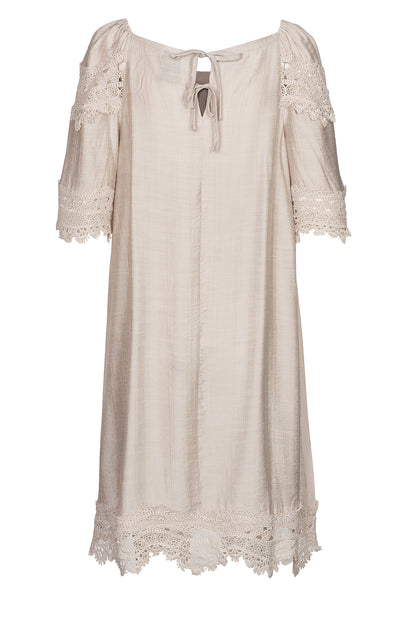 LUXZUZ // ONE TWO Jirina Dress Dress 712 Sandshell