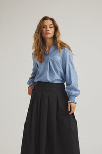 Joa Bluse – Verwaschener Denim