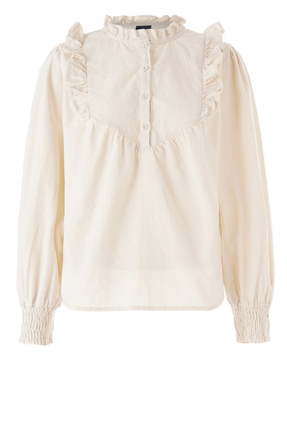 LUXZUZ // ONE TWO Josefia Blouse Blouse 741 Ecru