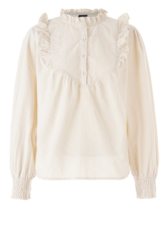 LUXZUZ // ONE TWO Josefia Blouse Blouse 741 Ecru