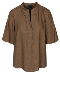 Josiana Blouse - Deep Taupe