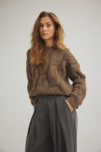 Jostina Knit – Geröstete Kokosnuss