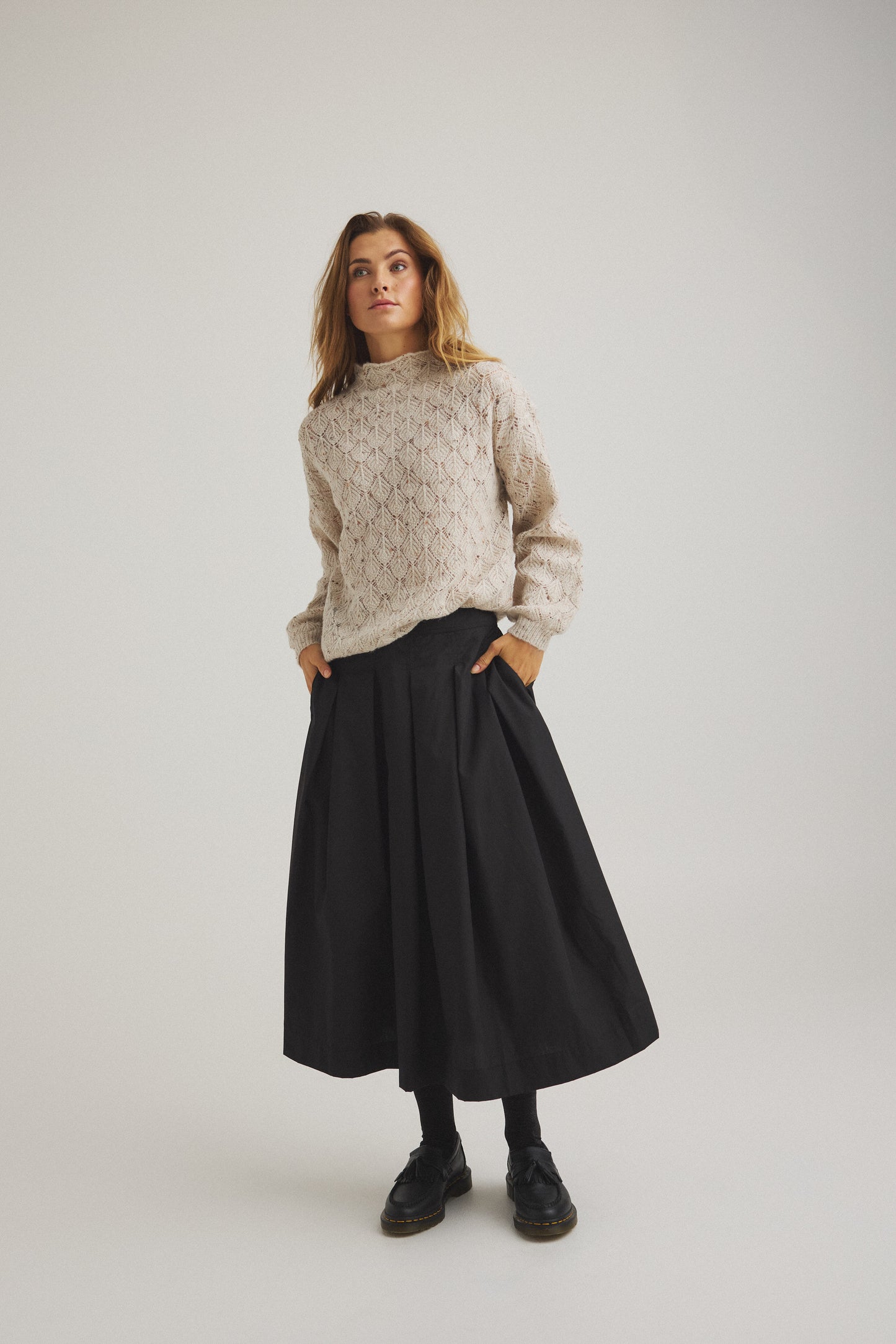 LUXZUZ // ONE TWO Joye Knit Knit 759 Light Taupe