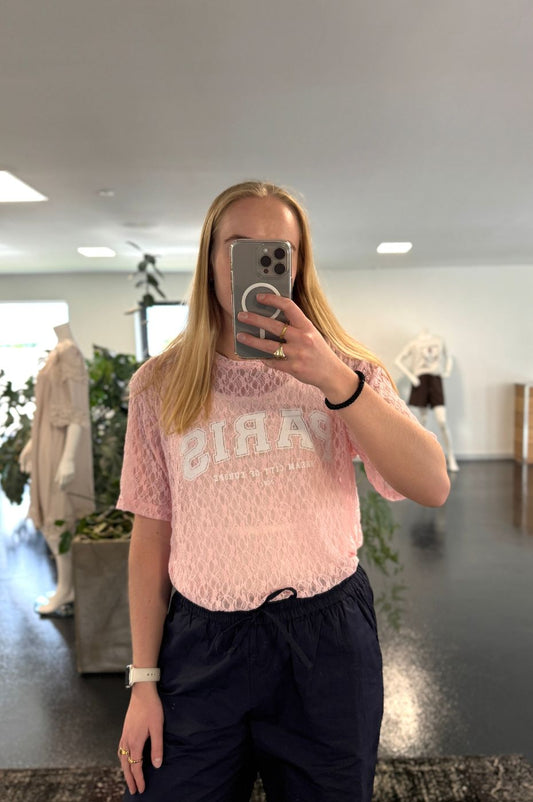 LUXZUZ // ONE TWO Jua T-shirt T-Shirt 335 Crystal Rose